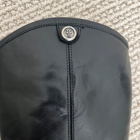 Frye Black Heeled Boots - Picture 5 of 6